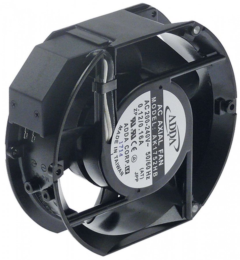 ventilator axial L 172mm L 150mm Î 51mm 230VAC 50/60Hz 27.6watt lagăr rulment cu bilă