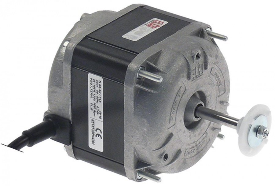 motor ventilator ELCO 230V 50/60Hz L1 83mm L2 83mm L3 87mm 1300/1550rot/min lungime ax 42mm