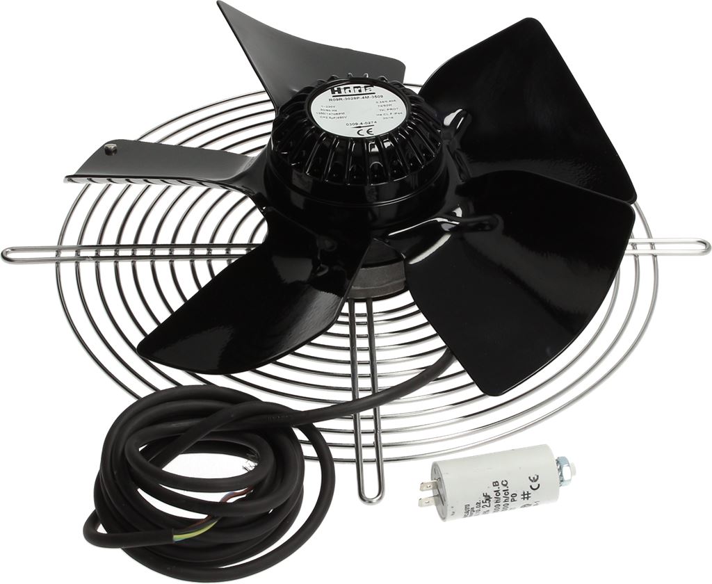 Ventilator HIDRIA R09R-3028P-4M-3509, 74/92W, 230V, 1350/1470rpm - 602304