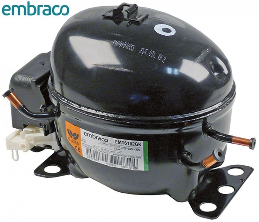 compressor coolant R404a/R507 type NB6152GK 230V 50Hz MBP fully hermetic 10,3kg power input 379W