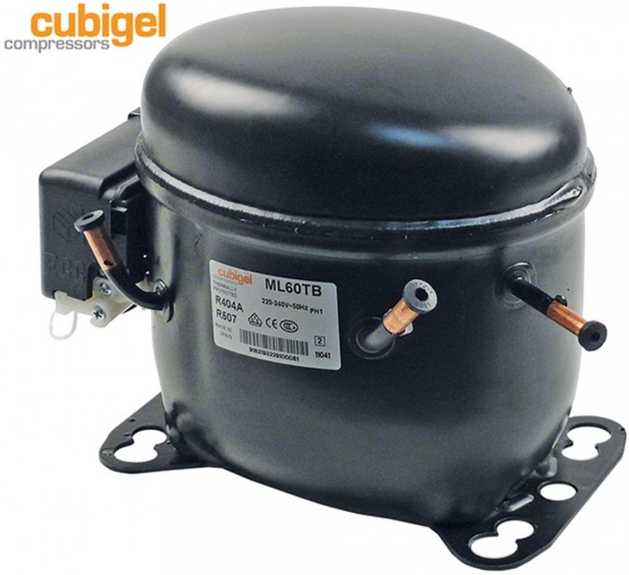 Compresor ML60TB, agent frigorific R404a/R507, 1/4HP, 220-240V, 50Hz, cilindree 5,68cm³ CSIR