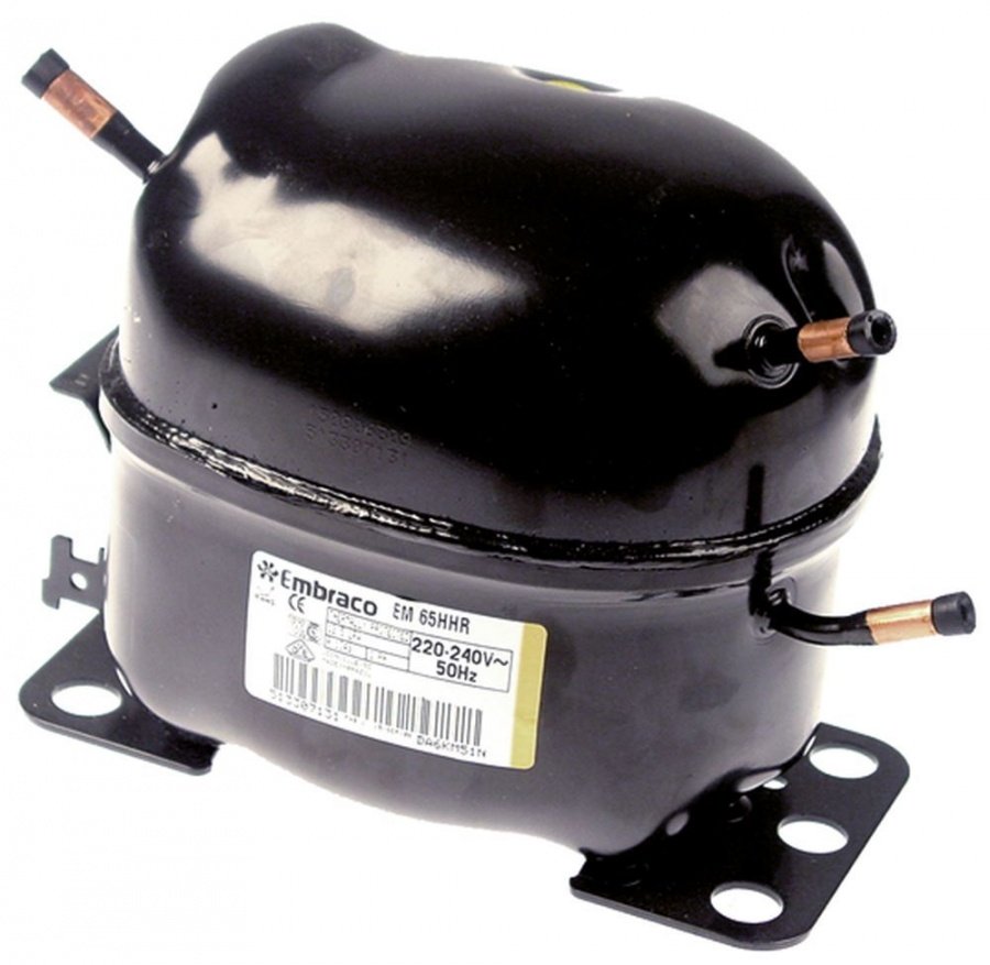 compressor coolant R134a type EM65HHR 220-240V 50 Hz HMBP fully hermetic 7,62 kg 1/6HP