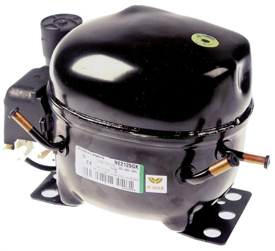 compressor coolant R404A type NE2125GK 230 V 50 Hz LBP fully hermetic 10,45 kg