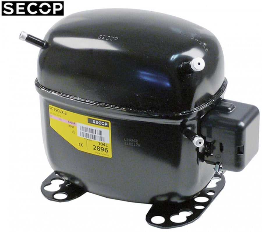 compressor coolant R404a/R507 type SC15CL 220-240V 50 Hz LBP fully hermetic 13,8 kg 1/2HP