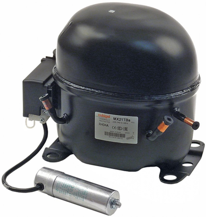 compressor coolant R404A type MX21TB 230 V 50 Hz HMBP 17,5 kg 1 HP power input 1363 W