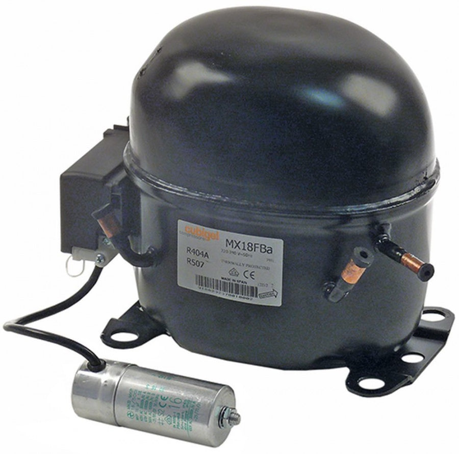compressor coolant R404a/R507 type MX18FB 220-240V 50Hz 17,3kg 5/8HP power input 571W