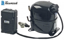 Compresor TECUMSEH AJ4461N/R CSIR, agent R134a, 220-240V, 50Hz, HBP 20kg, 1/2HP, power input 728W, 18,3 cm³