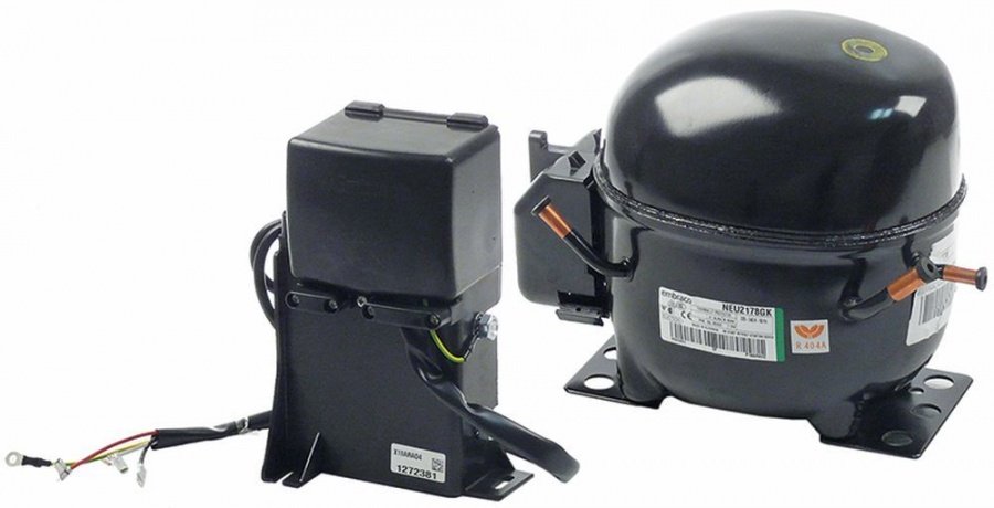 compressor coolant R404A type NT2178GK 220-240V 50 Hz 17 kg 1 HP power input 425 W