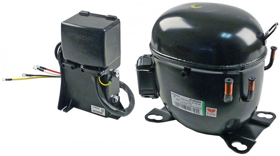 Compresor Embraco NT6226GK, R404A/R507, 220-240V, 50Hz, 1HP, cilindree 22,4 cm³