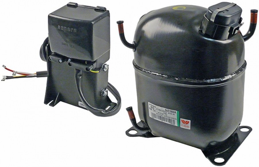 Compresor tip NJ2192GK, R404a/R507, 220-240 V, 50 Hz, 20,4 kg, 1 1/4HP, 854 W - 605174