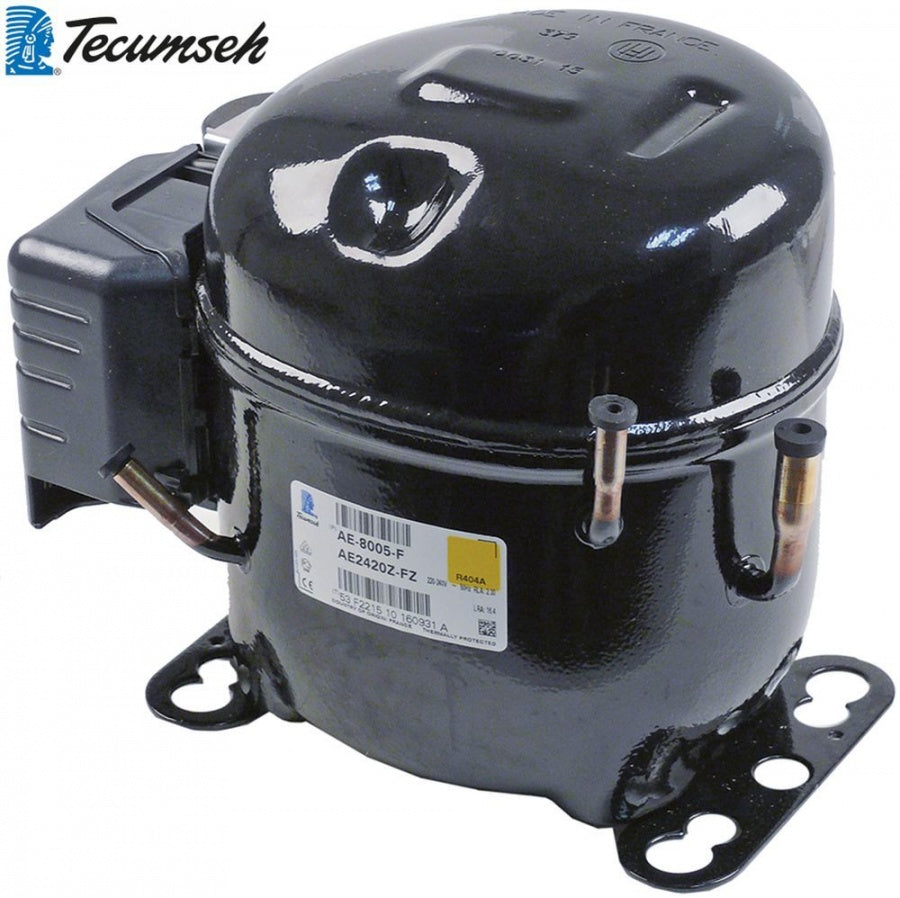 Compressor coolant R404A type AE2420Z 220-240V 50Hz 11,5kg 3/8HP cylinder capacity 9,35cm³ CSIR - 605183