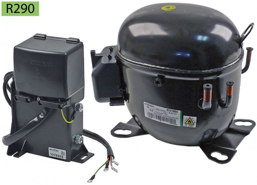 compressor coolant R290 type NT2180U 220-240V 50 Hz LBP 18,2 kg 1 HP power input 932 W