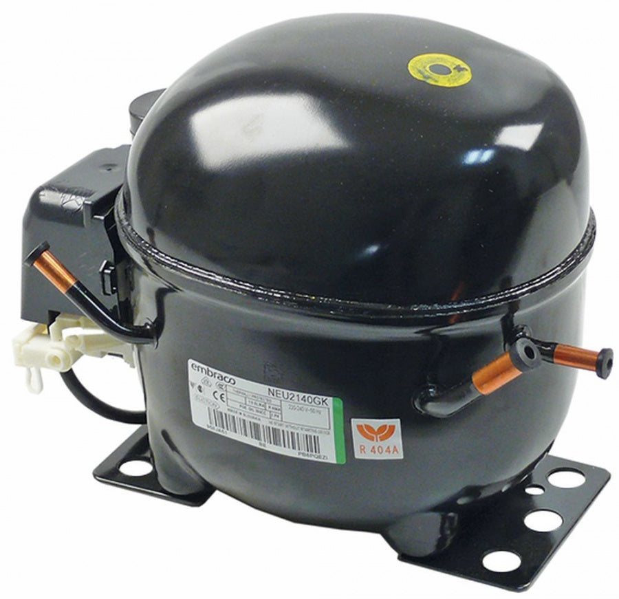 compresor agenți refrigeranți R404A tip NEU2140GK 220-240V 50Hz LBP 10.6kg 1/2HP