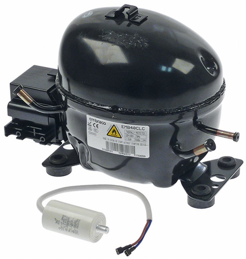 compresor agenți refrigeranți R600a tip 220-240V 50Hz LBP 8kg 1HP capacitate cilindrică 7.2cm³