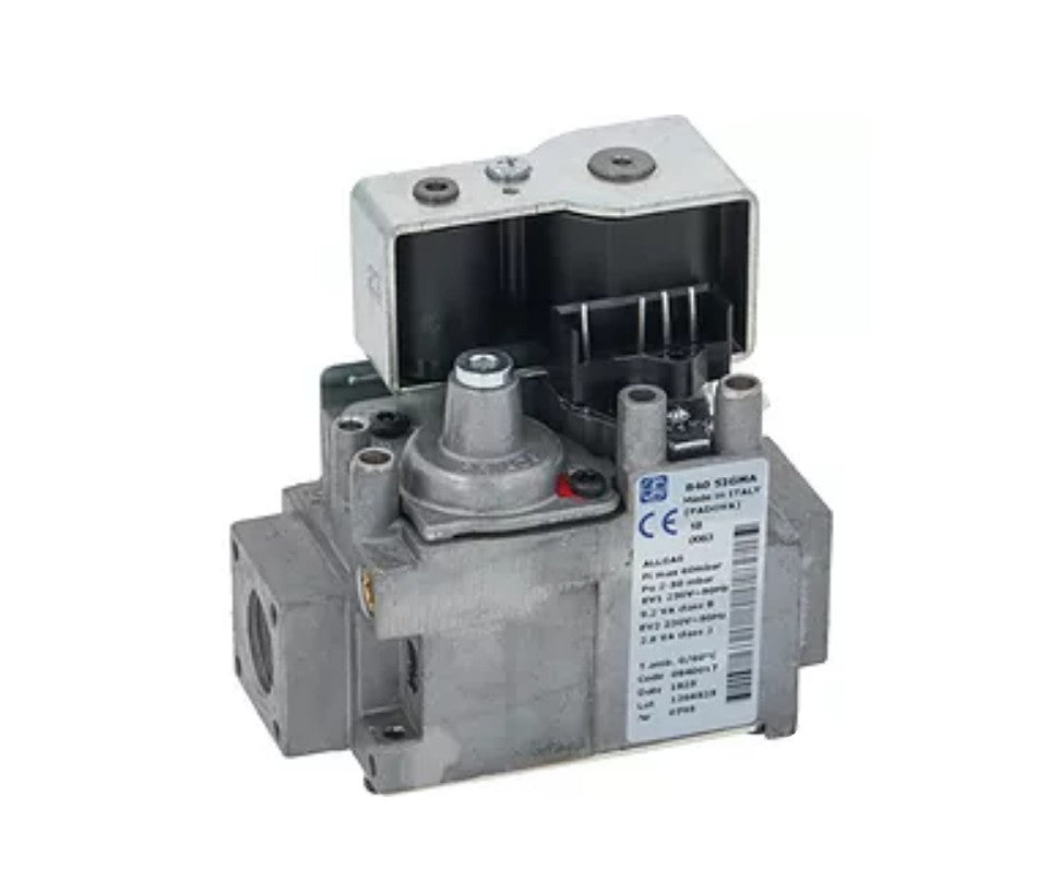Gasventil Typ Sigma 230V 50Hz Gaseingang 1/2" Gasausgang 1/2" Druckbereich 2-50mbar - 628622
