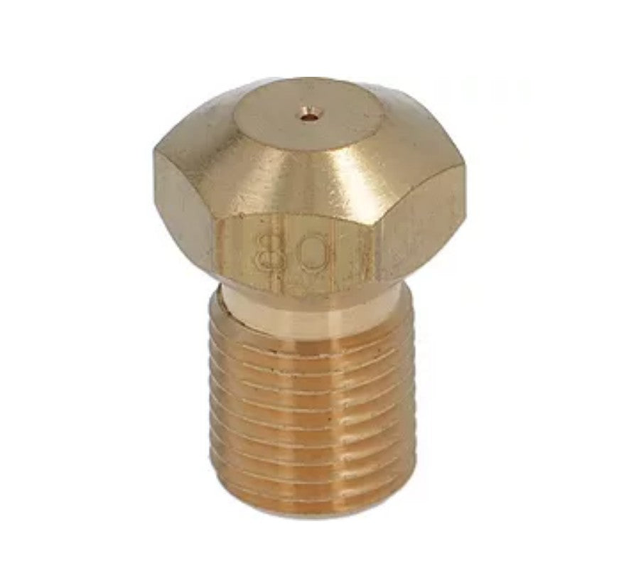 Gasdüse Gewinde M10x1 SW 13 Bohrung ø 0,8mm - 628685