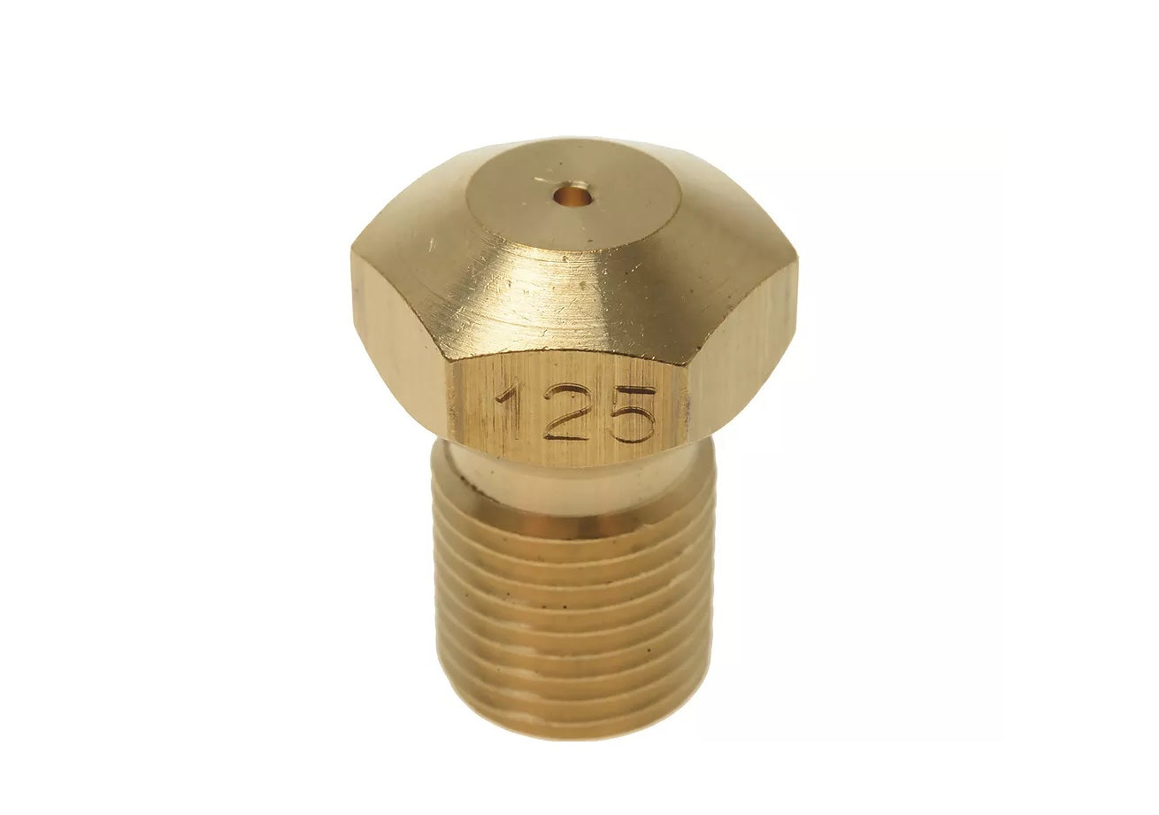 Gasdüse Gewinde M10x1 SW 13 Bohrung ø 1,25mm - 628694