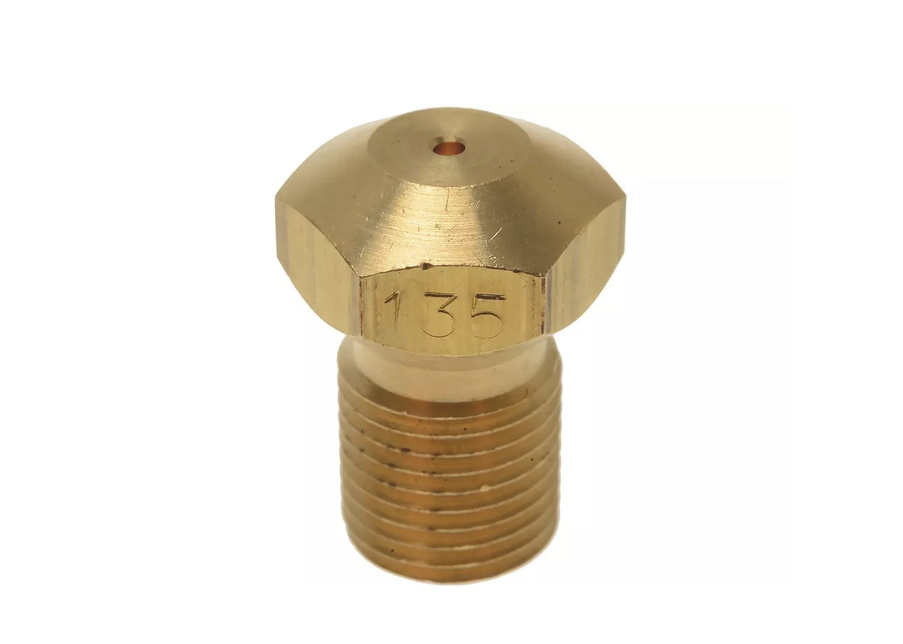 Gasdüse Gewinde M10x1 SW 13 Bohrung ø 1,35mm - 628696