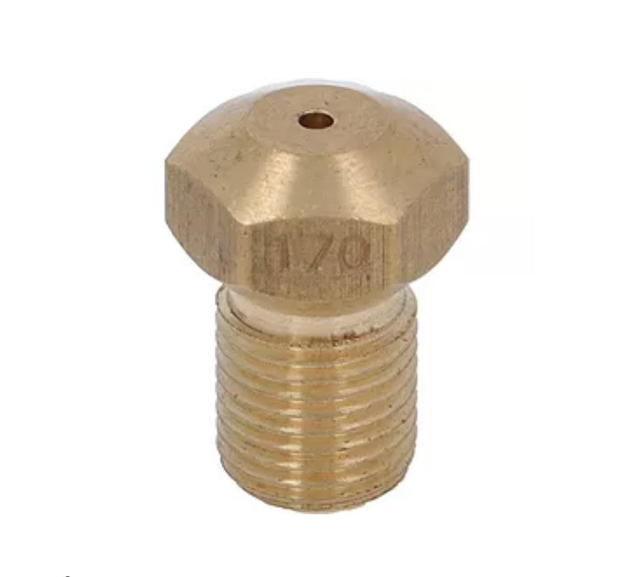 Gasdüse Gewinde M10x1 SW 13 Bohrung ø 1,7mm - 628703
