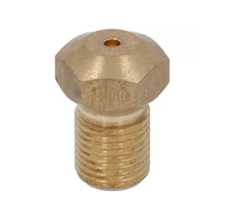 Gasdüse Gewinde M10x1 SW 13 Bohrung ø 2,1mm - 628704