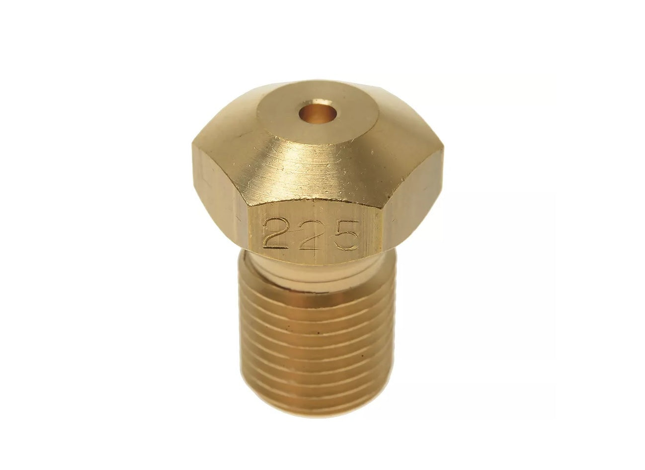 Gasdüse Gewinde M10x1 SW 13 Bohrung ø 2,25mm - 628709