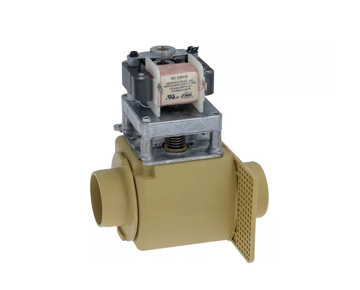 Ablaufventil MDB-O-2-SO 220-240V Eingang 50mm Ausgang 50/35mm NO 50/60Hz für Waschmaschine - 628880