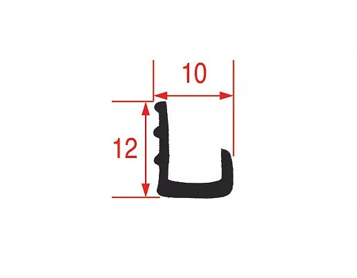 Fensterdichtung Profil 1905 VPE Meterware - 629839