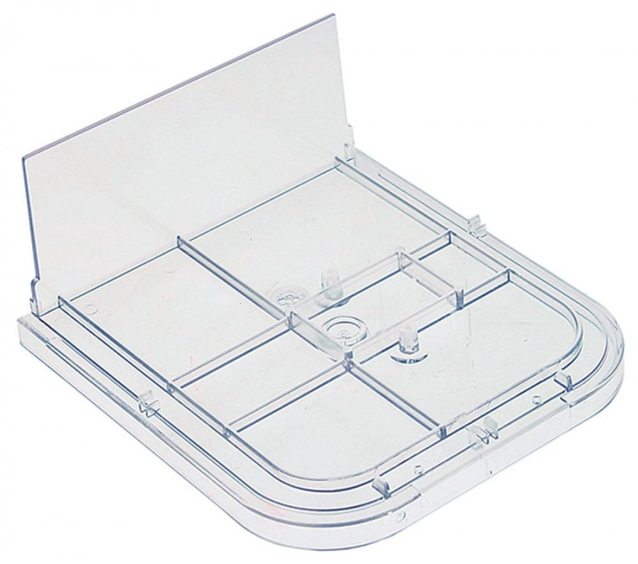 lid suitable for drink dispenser bottom part mounting pos. front