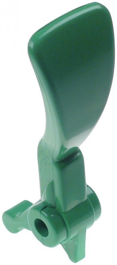 Clapeta levier pentru robinet 95 x 38 mm, culoare verde - 22700-01860