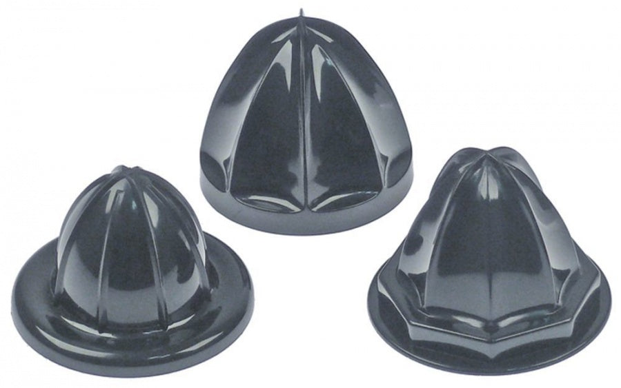 Set de conuri storcator citrice ø 57/62/79 mm, H 45/50/55 mm, din plastic - 650167