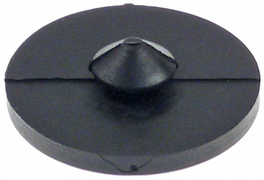picior ø 30mm Î 4mm  ø montaj 10mm înălțime totală 9.5mm cauciuc P 1bucată