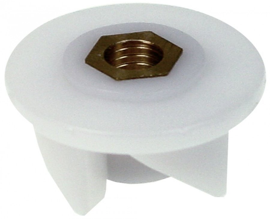 Cuplaj pentru cana ø 27 mm, H 14 mm, filet M6 stanga, 4 dinti -  651009