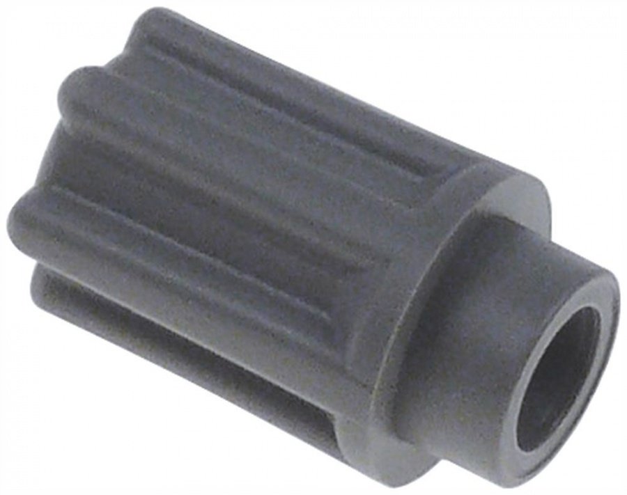 coupling L 29mm D1 ø 12,4mm D2 ø 17,3mm int. ø 1 8mm teeth 6
