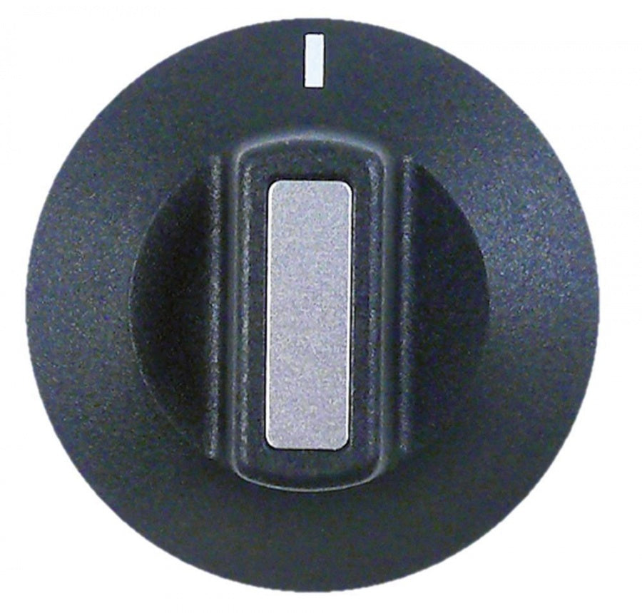 Buton cu indicator ø 50 mm, ax ø 6x4,6 mm, tesitura jos - 670001