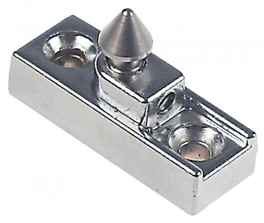 Door catch hole distance 32mm H 10mm with spigot hole ø 5,5mm spigot-ø 10mm - 690014