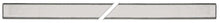 Handle rod H 21mm L 1000mm W 9mm - 690021