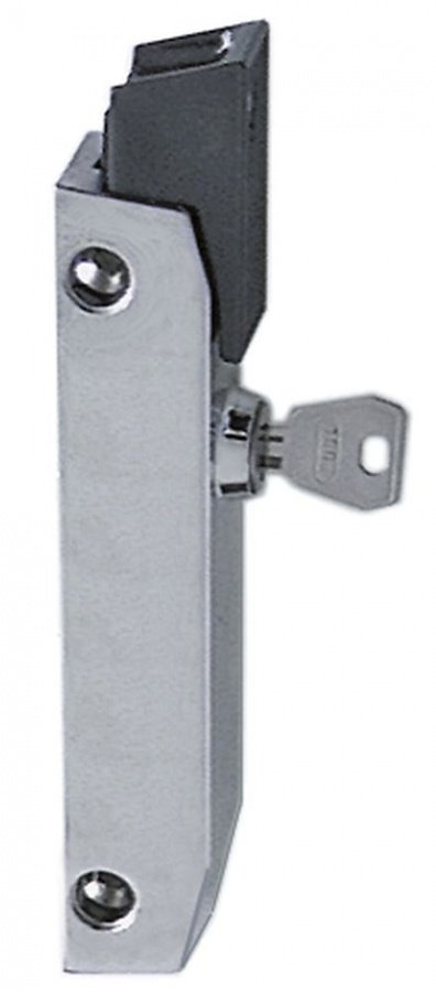 Push button latch L 180mm mounting distance 121mm locking version refrigeration units 6186 H 34mm - 690023