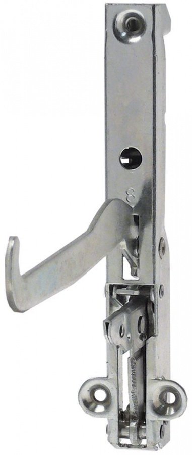 Oven hinge mounting distance 134mm lug mounting 12mm lever length 138mm for glass door L 162mm - 690032