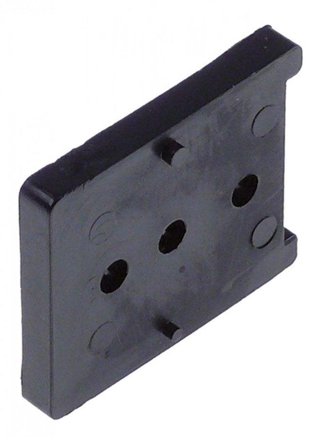 Base plate cooling devices W 40mm L 48mm H 8mm type JUMBO 6000 thickness 6mm - 690053