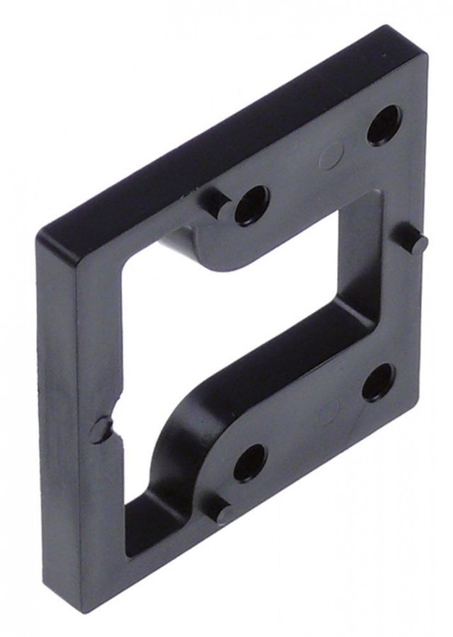 Base plate walk-in fridge mounting distance 43x23mm L 59mm W 61mm H 9mm - 690064