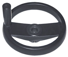 Hand wheel L1 30mm L2 60mm thread M8 hole distance 9mm ø 200mm D1 ø 48mm bore ø 20mm - 690086
