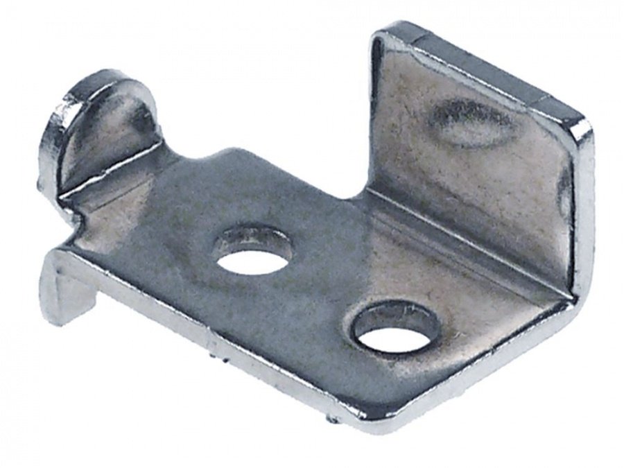  Shelf support L 33mm W 20mm H 15mm nickel-plated brass left - 690132