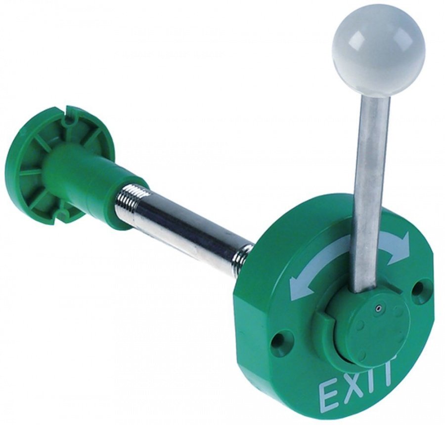  Emergency contact door thickness 141-160mm L 111mm H 56,5mm W 75mm ED ø 80mm mounting distance 63mm - 690145