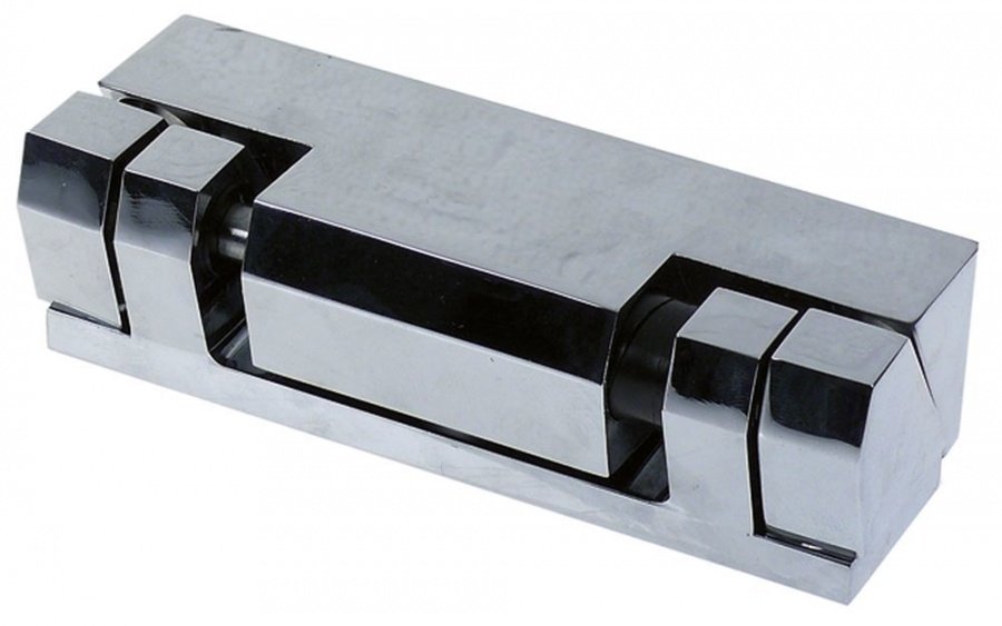 Edgemount hinge L 150mm W 44mm mounting distance 132mm cooling devices hinging left with gradient - 690263
