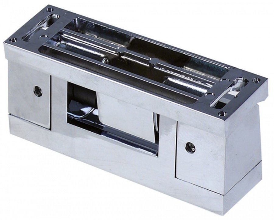 Edgemount hinge L 130mm W 36mm mounting distance 111mm hinging left with gradient - 690275