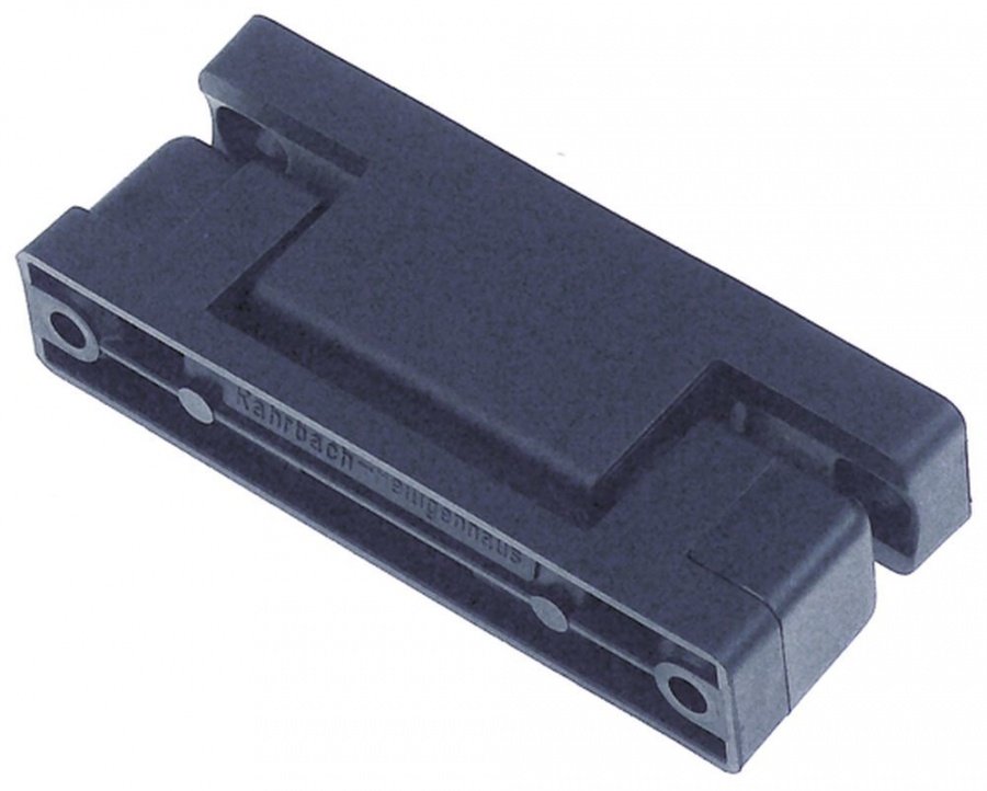 Edgemount hinge L 100mm W 21mm mounting distance 87mm hinging left/right - 690276