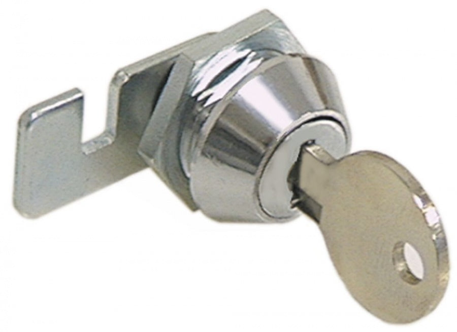 Key cylinder straight thread M18x1,25 rotation angle 180° cam width 15mm - 690280