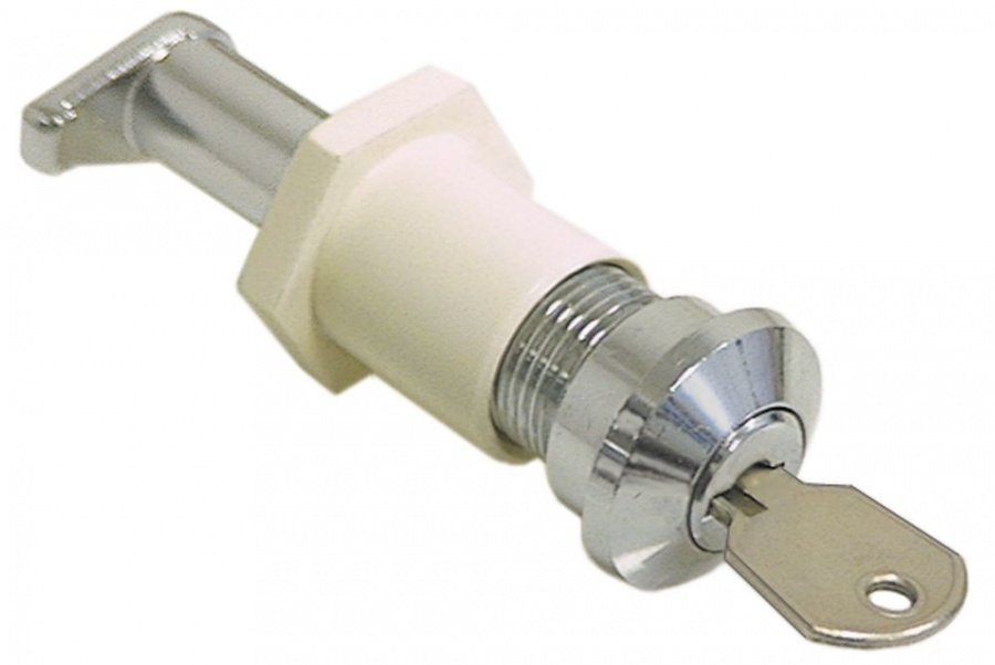  Key cylinder with key mounting ø 24mm ø 30mm thread M20x1,25 rotation angle 90° - 690284