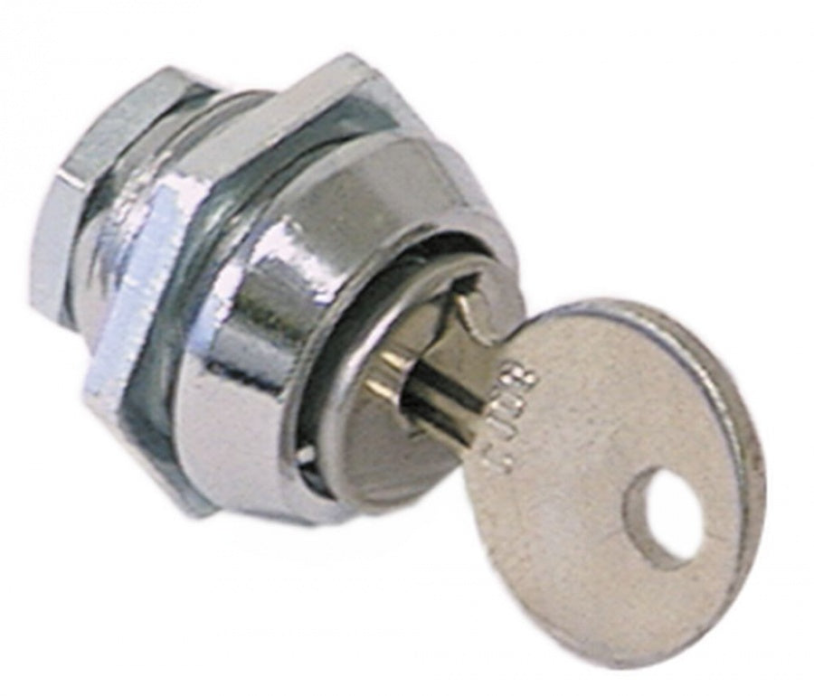 Key cylinder with key ø 24mm thread M20x1,25 rotation angle 180° cylinder 24mm - 690285