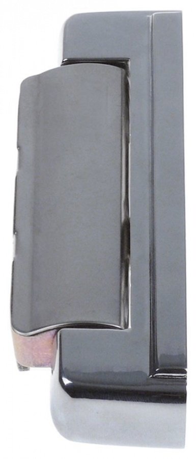Edgemount hinge chrome-plated L 134mm W 31,5mm mounting distance 61mm without spring force - 690342